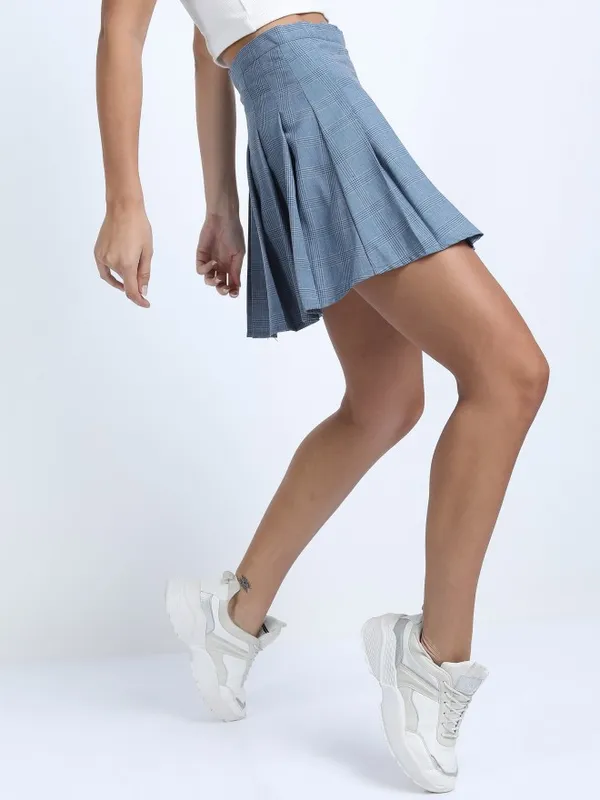  Tokyo Talkies Women Blue Mini Skirts