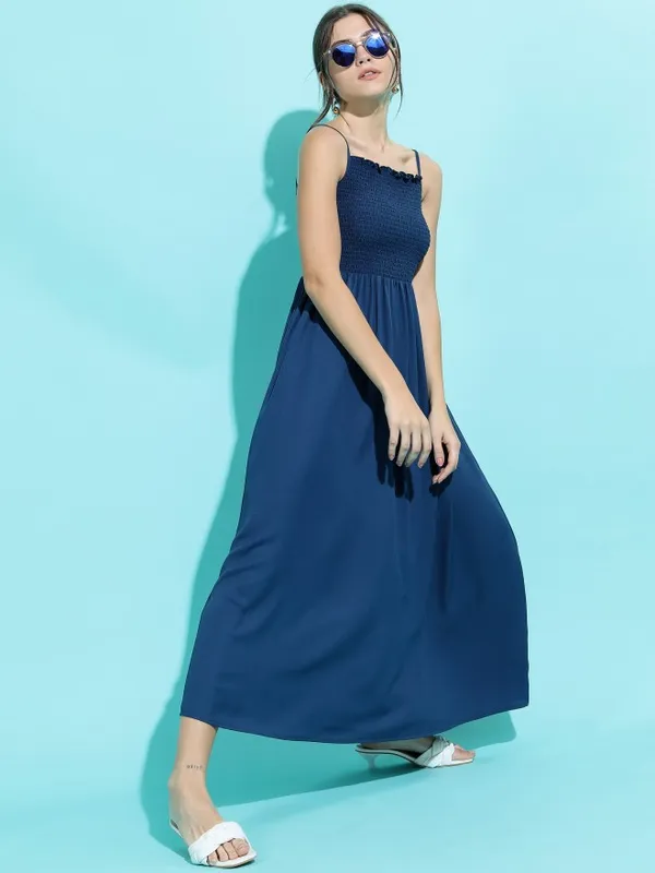 Solid Maxi Dress
