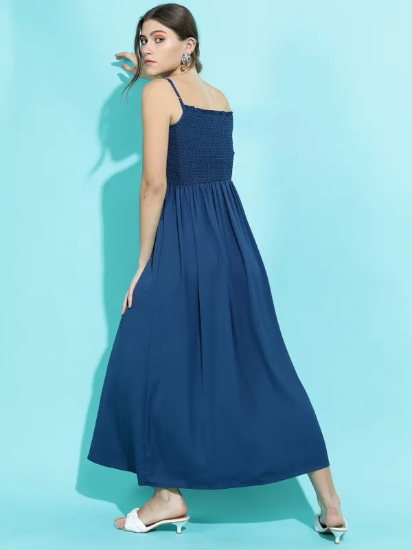 Solid Maxi Dress