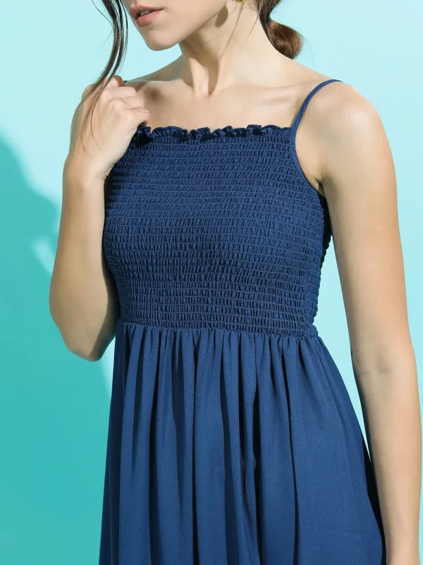 Solid Maxi Dress