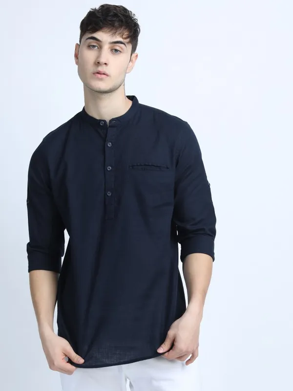 Men Slim Fit Casual Shirt