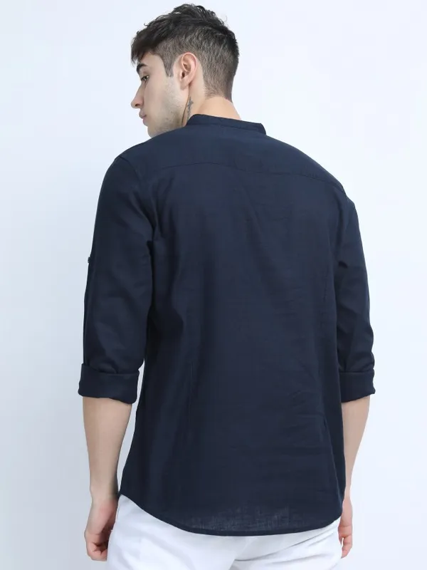 Men Slim Fit Casual Shirt