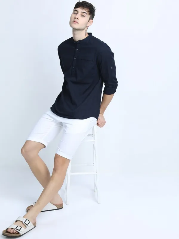 Men Slim Fit Casual Shirt