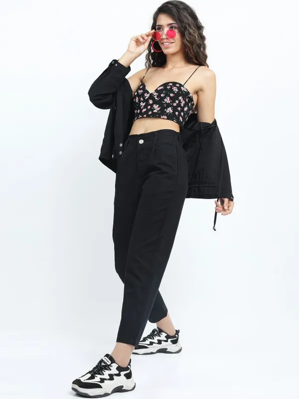 Women Mom Fit Jeans