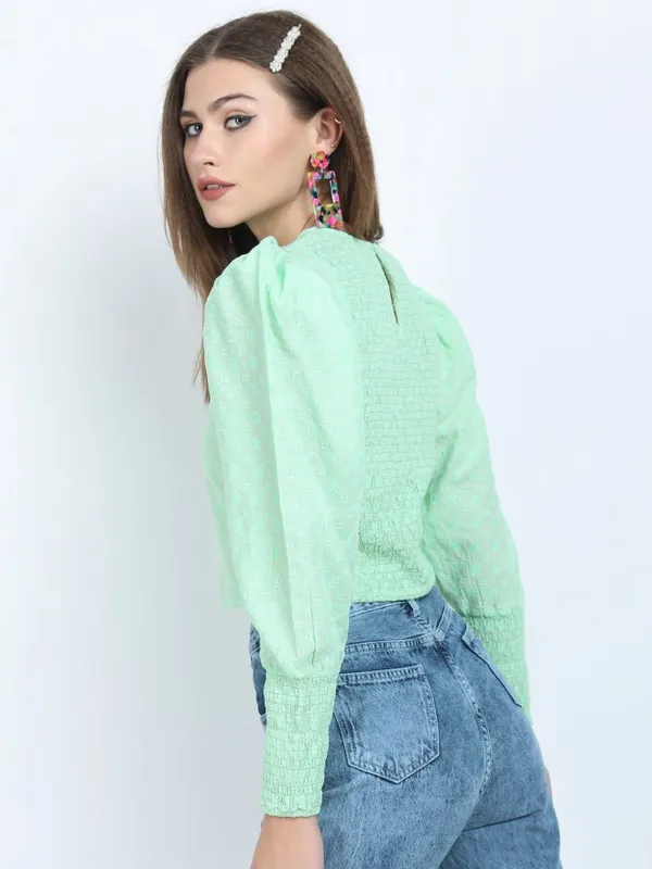 Solid Fitted Top