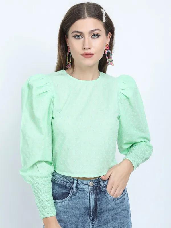 Solid Fitted Top