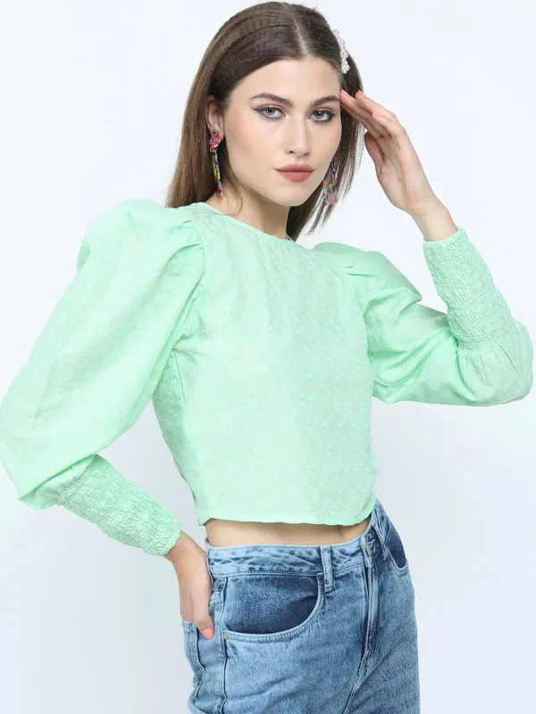 Solid Fitted Top