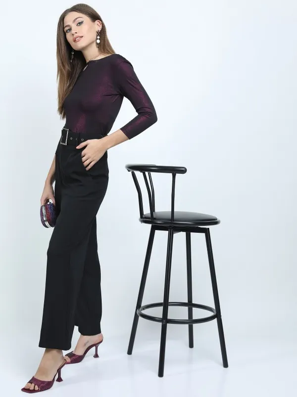 Solid Fitted Top