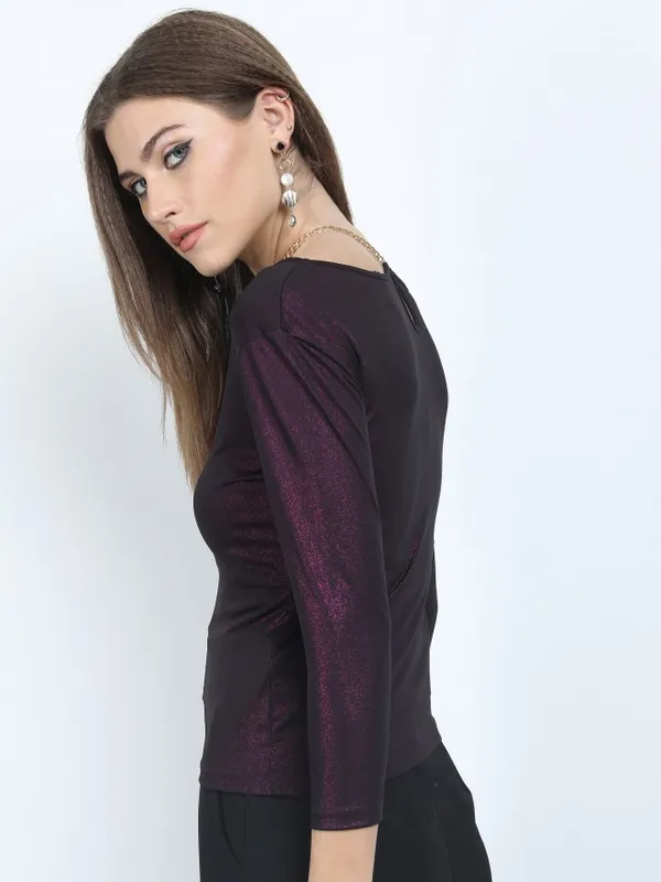 Solid Fitted Top