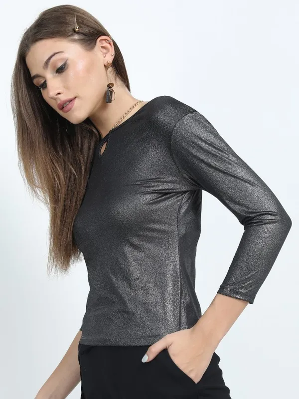 Solid Fitted Top
