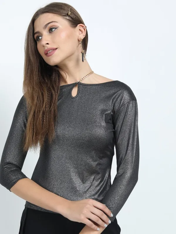 Solid Fitted Top