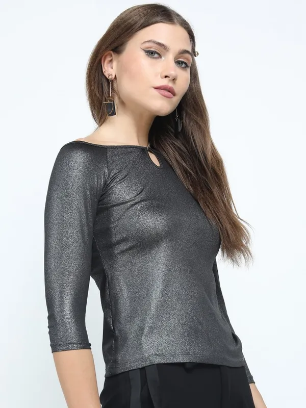 Solid Fitted Top