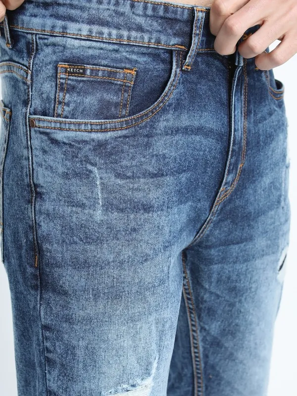 Men Tapered Fit Jeans