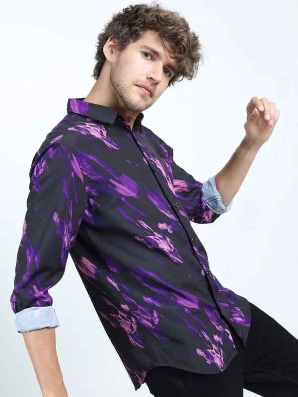 Men Slim Fit Casual Shirt