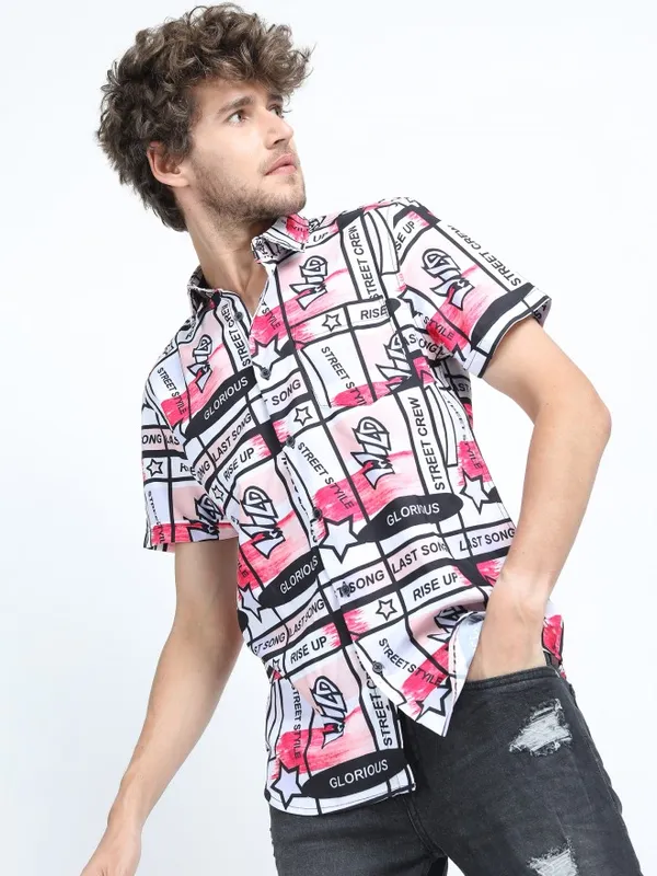 Men Slim Fit Casual Shirt