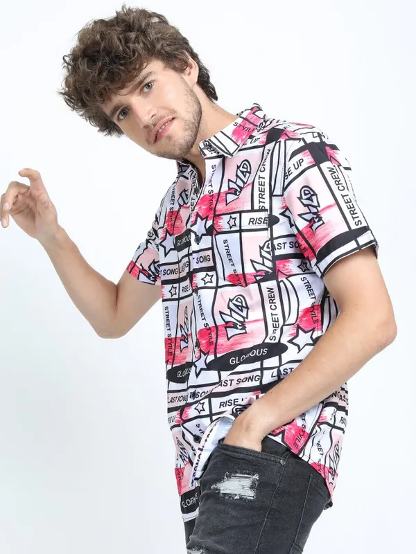 Men Slim Fit Casual Shirt