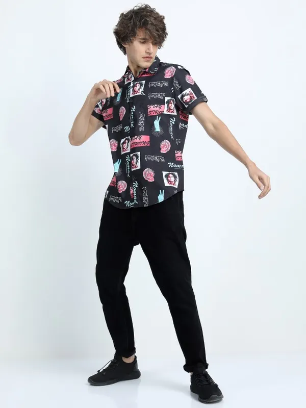 Men Slim Fit Casual Shirt