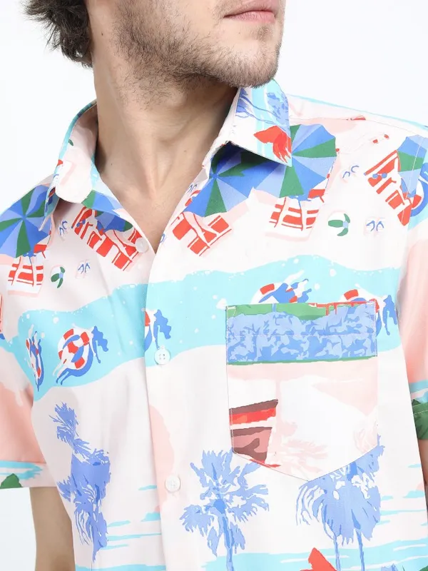 Men Slim Fit Casual Shirt