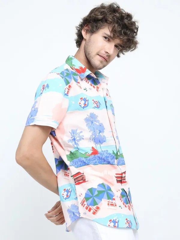 Men Slim Fit Casual Shirt