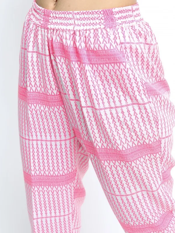  Vishudh Women Grey Printed Kurta Sets