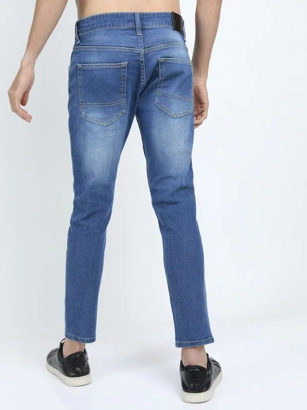  Highlander Men Blue Skinny Fit Clean Look Jeans