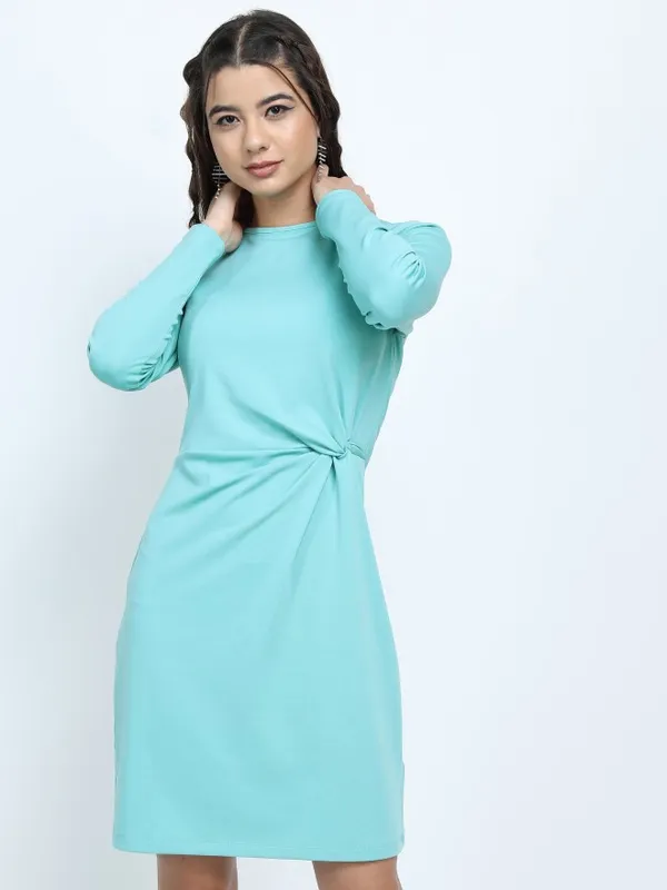 Solid Bodycon Dress