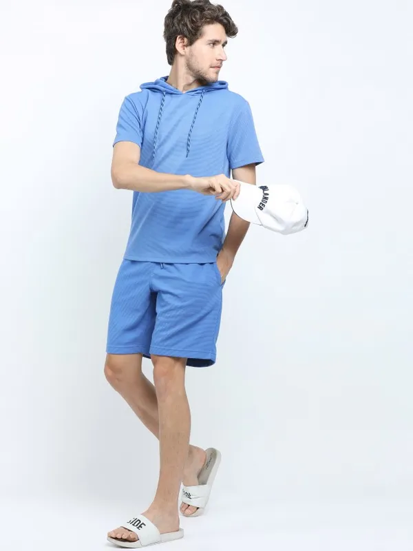  Highlander Men Blue Regular Fit Regular Shorts Shorts