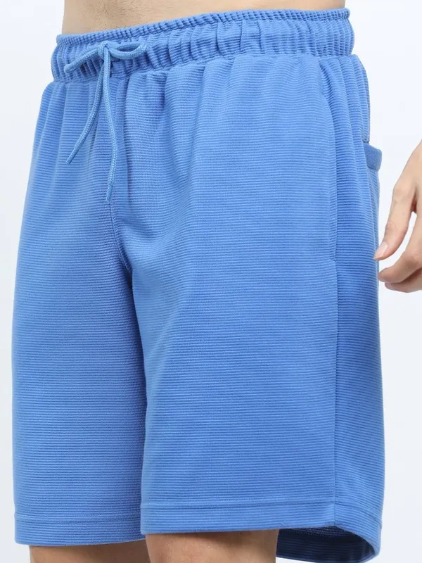  Highlander Men Blue Regular Fit Regular Shorts Shorts
