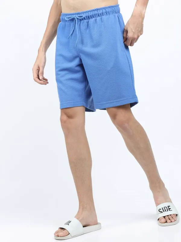 Highlander Men Blue Regular Fit Regular Shorts Shorts
