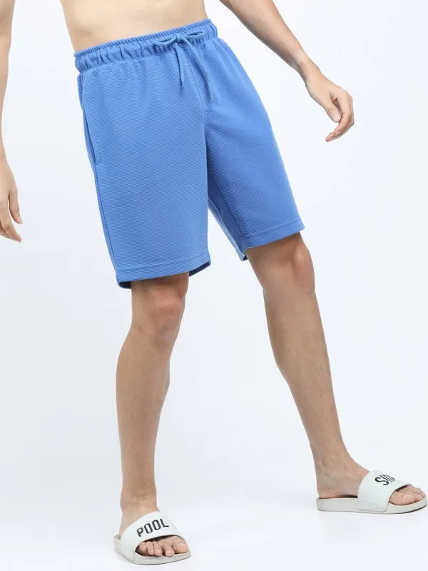  Highlander Men Blue Regular Fit Regular Shorts Shorts