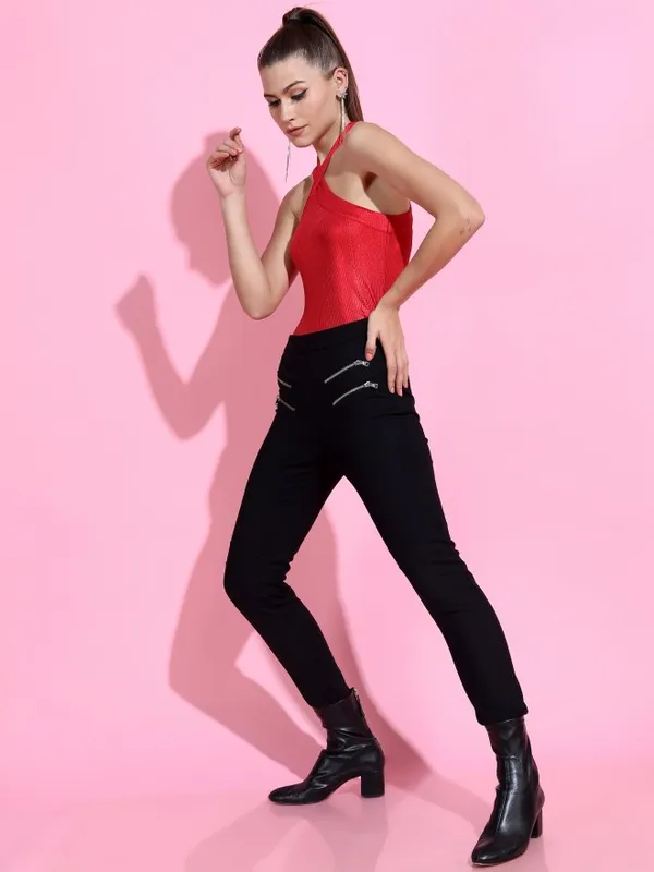 Solid Fitted Top