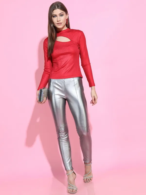 Solid Fitted Top