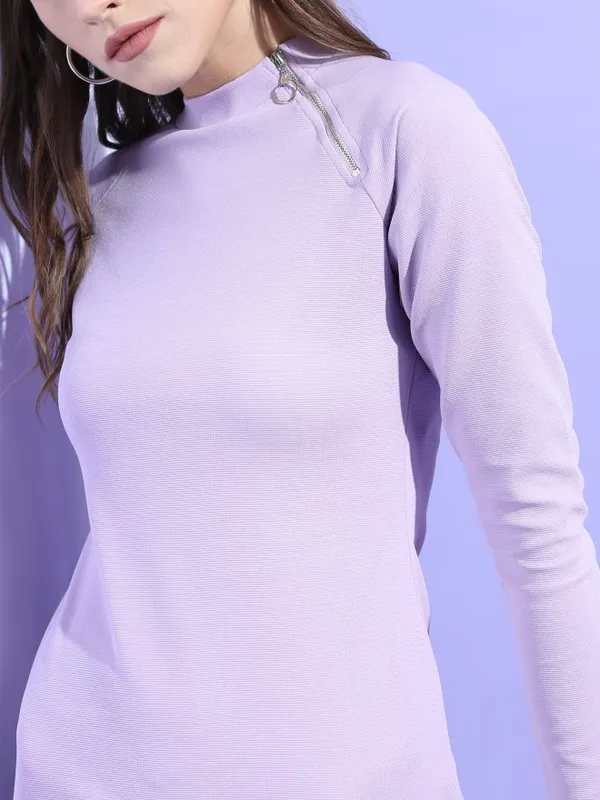 Solid Fit & Flare Dress