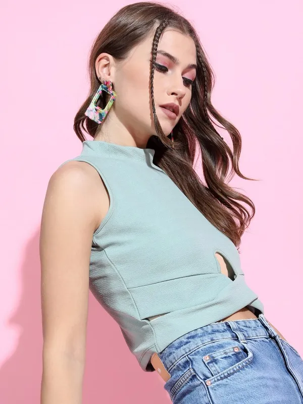 Solid Fitted Top