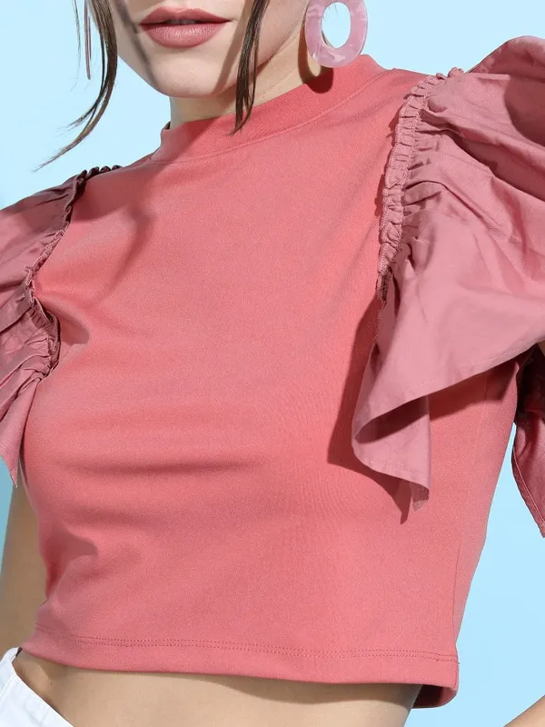 Solid Fitted Top