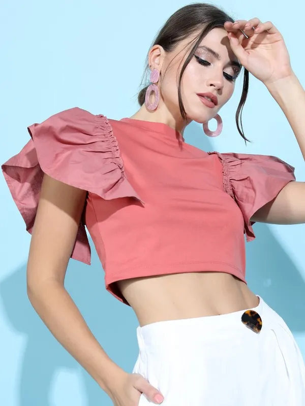 Solid Fitted Top