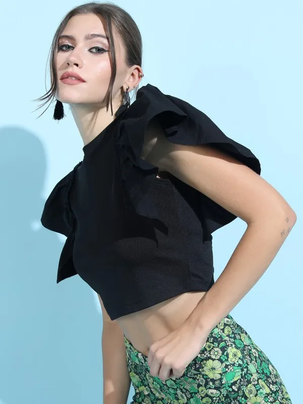 Solid Fitted Top