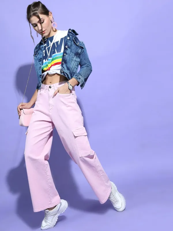 Women Dad Fit Jeans