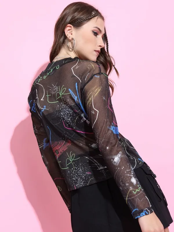 Printed Regular Top