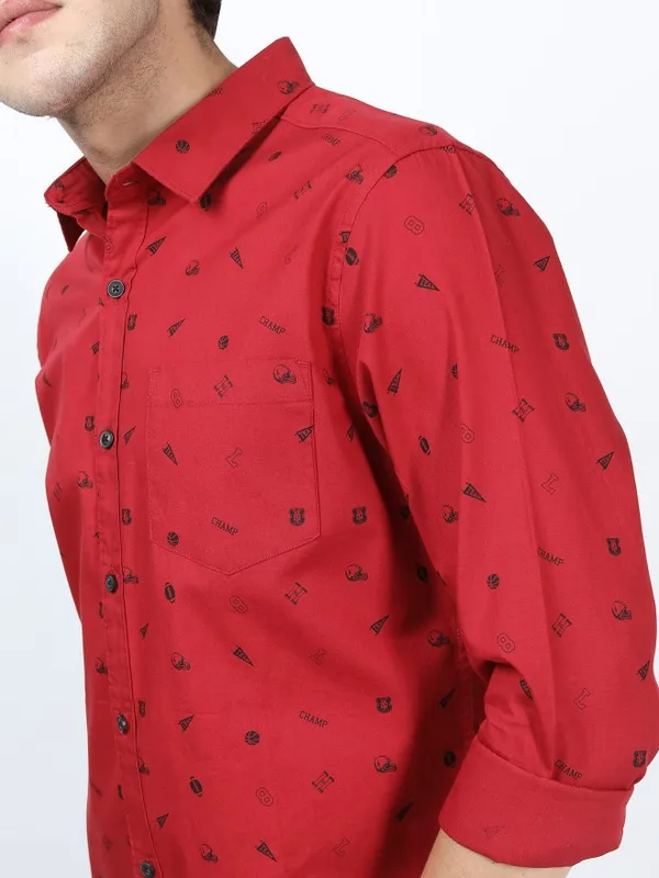 Men Slim Fit Casual Shirt