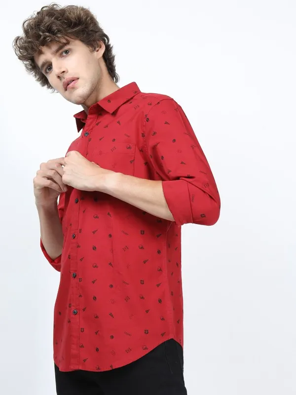 Men Slim Fit Casual Shirt