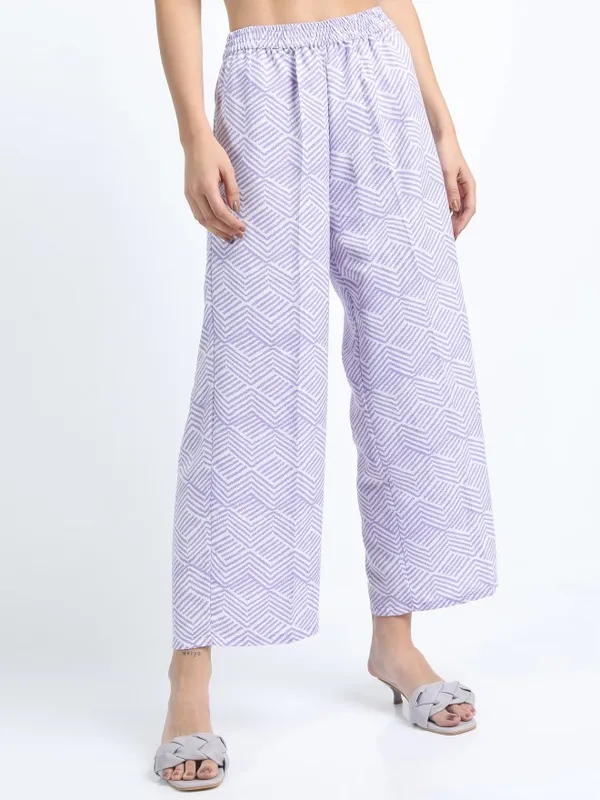  Vishudh Women Mauve Printed Kurta Sets