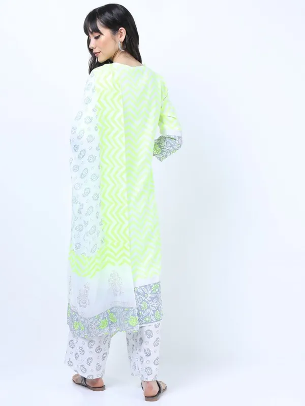  Vishudh Women Yellow Printed Kurta Sets