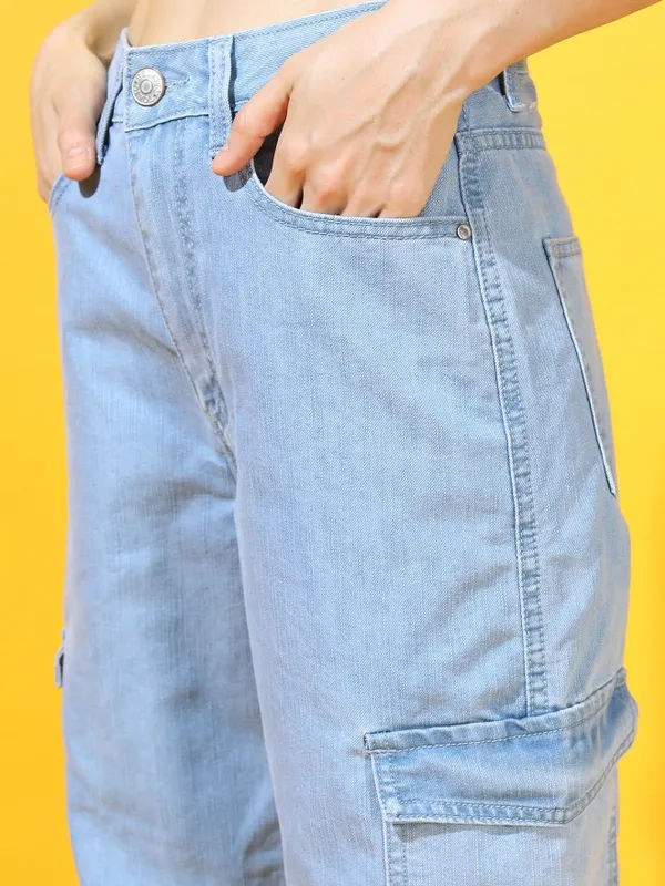  Tokyo Talkies Women Blue Regular Fit Clean Look Jeans