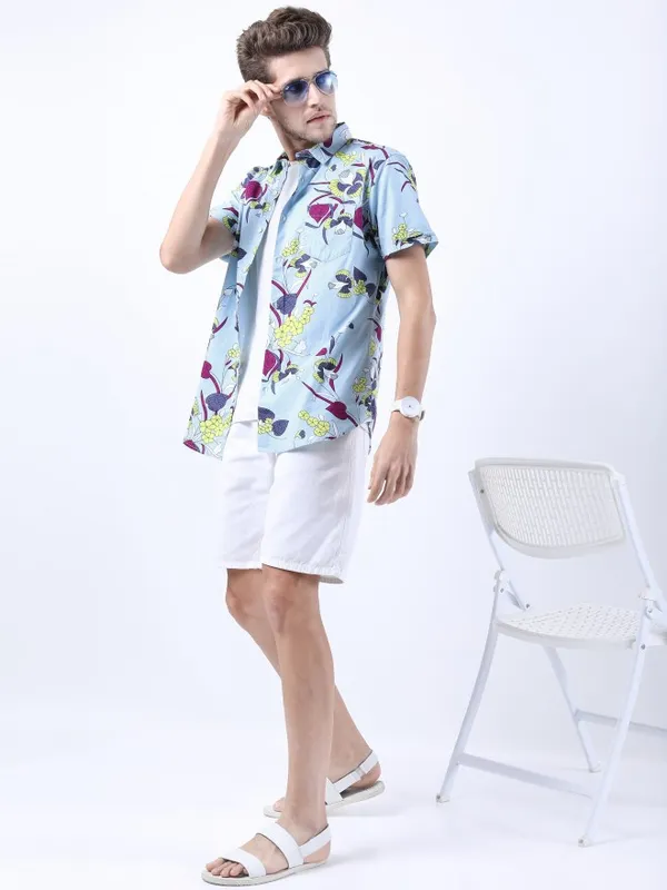 Men Slim Fit Casual Shirt