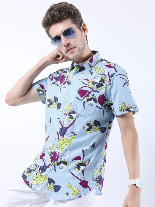 Men Slim Fit Casual Shirt
