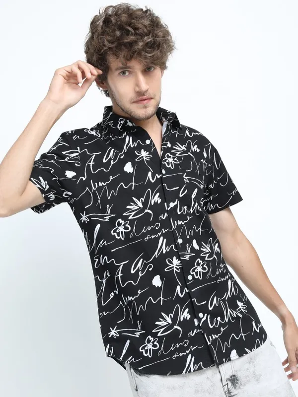 Men Slim Fit Casual Shirt