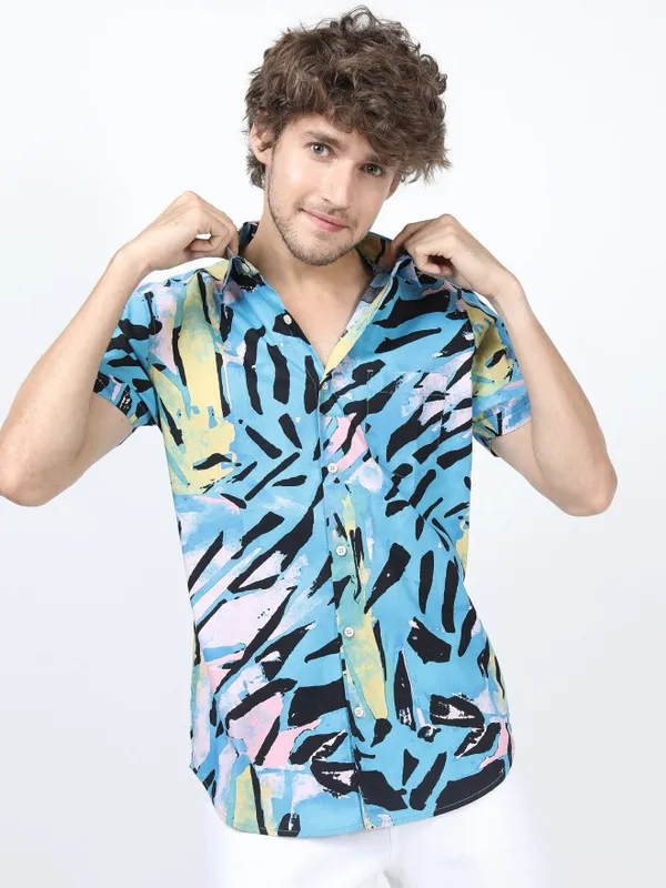 Men Slim Fit Casual Shirt