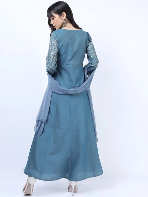 Printed A-Line Dress