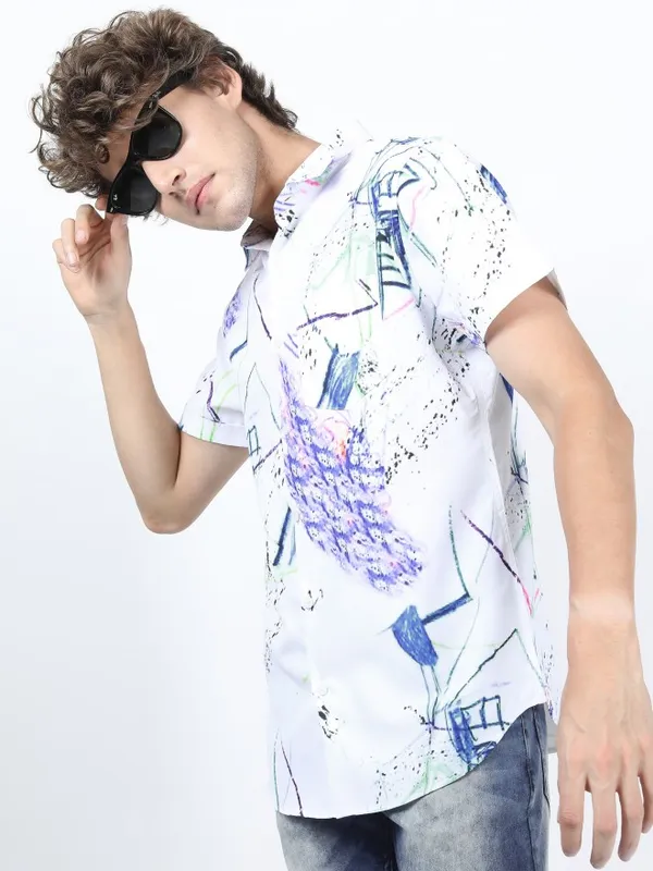 Men Slim Fit Casual Shirt